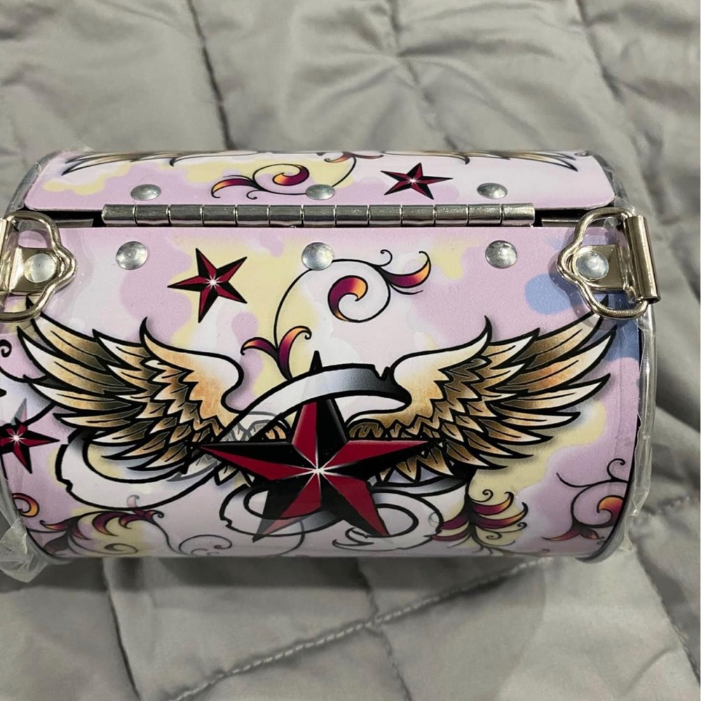 Little Earth Metal handbag NEW IN BOX with COA